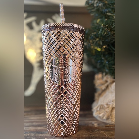 Starbucks Other - Starbucks Rose Gold Tumbler
